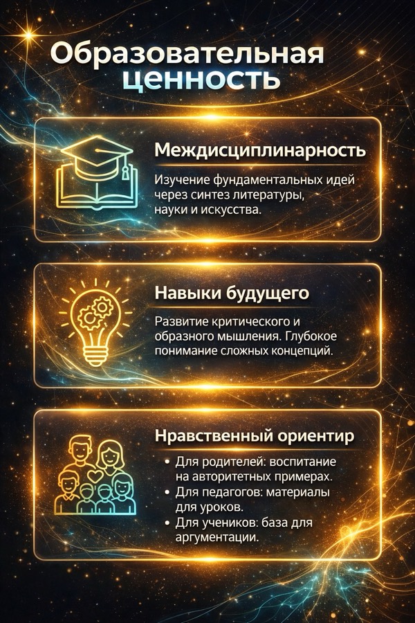 Образовательная ценность Букраграм: междисциплинарность, навыки будущего, нравственный ориентир