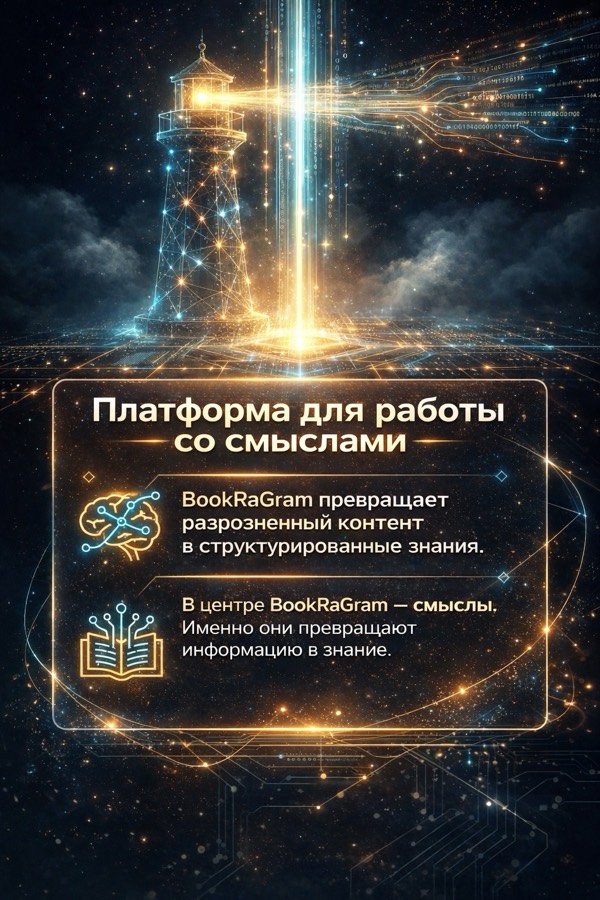 BookRaGram — платформа для работы со смыслами, маяк в информационном шторме