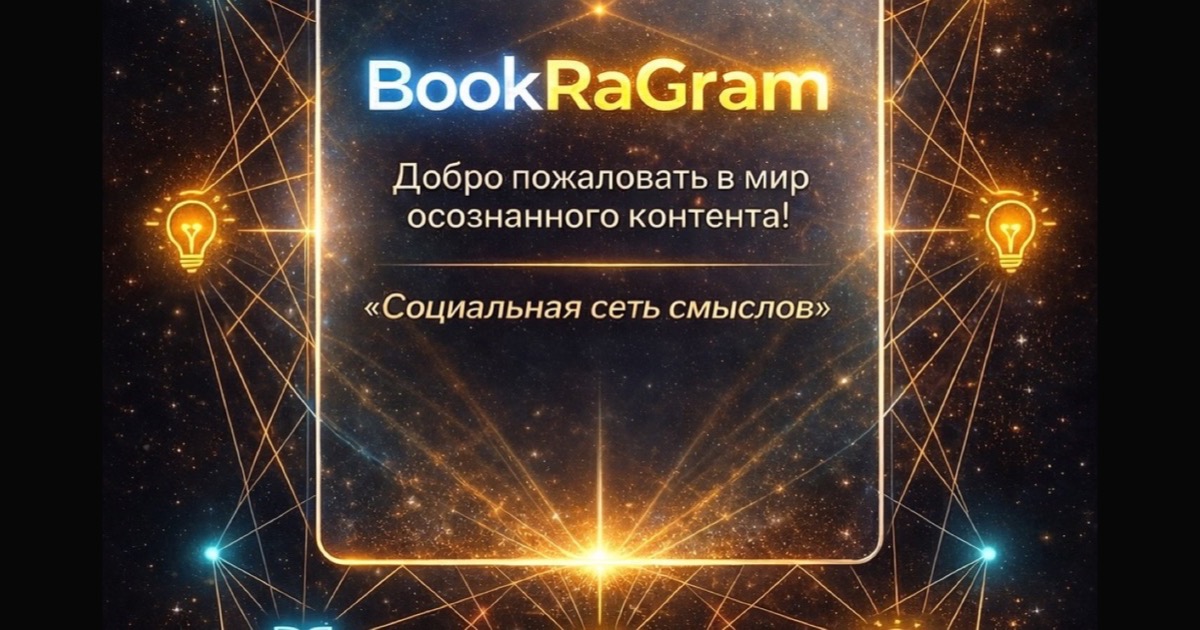 BookRaGram (Букраграм) — социальная сеть смыслов